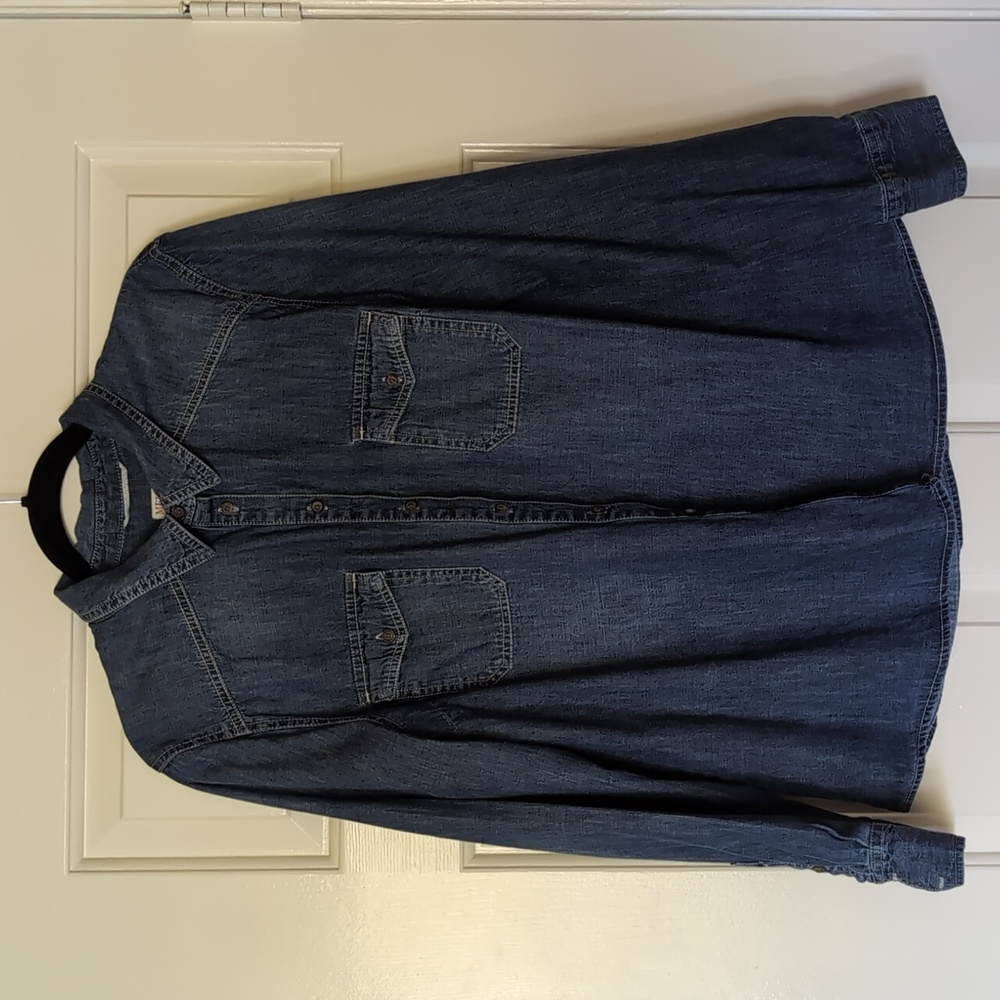 NWOT Merona sz XXL denim shirt